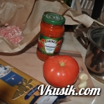 Шаг 6 (Кулинарный рецепт с фото - Паста Болоньезе)