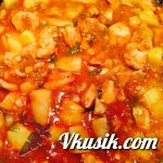 Шаг 17 (Кулинарный рецепт с фото - Жаркое из свинины)
