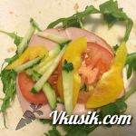 Шаг 4 (Кулинарный рецепт с фото - Ролл с мясом)