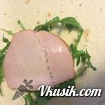 Шаг 3 (Кулинарный рецепт с фото - Ролл с мясом)