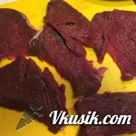 Шаг 1 (Кулинарный рецепт с фото - Жареные стейки лосятины)
