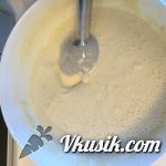 Шаг 6 (Кулинарный рецепт с фото - Заварные блины на кефире)