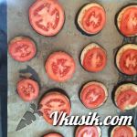 Шаг 2 (Кулинарный рецепт с фото - Закуска из баклажанов, помидоров и моцареллы)
