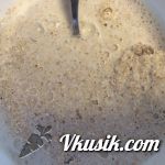 Шаг 4 (Кулинарный рецепт с фото - Геркулесовые яблочно - мандариновые блинчики)