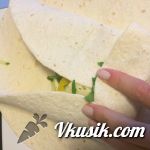 Шаг 7 (Кулинарный рецепт с фото - Ролл с мясом)