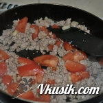 Шаг 3 (Кулинарный рецепт с фото - Паста Болоньезе)