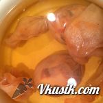 Шаг 14 (Кулинарный рецепт с фото - Красим яйца луковой шелухой )