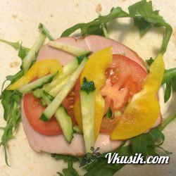 Фото рецепта - Ролл с мясом