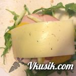 Шаг 5 (Кулинарный рецепт с фото - Ролл с мясом)