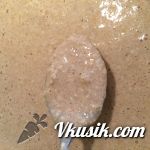 Шаг 8 (Кулинарный рецепт с фото - Геркулесовые яблочно - мандариновые блинчики)