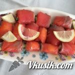 Шаг 4 (Кулинарный рецепт с фото - Рыбные рулетики)